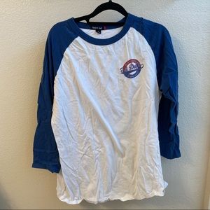 Tri Delta St. Jude 3/4 sleeve top